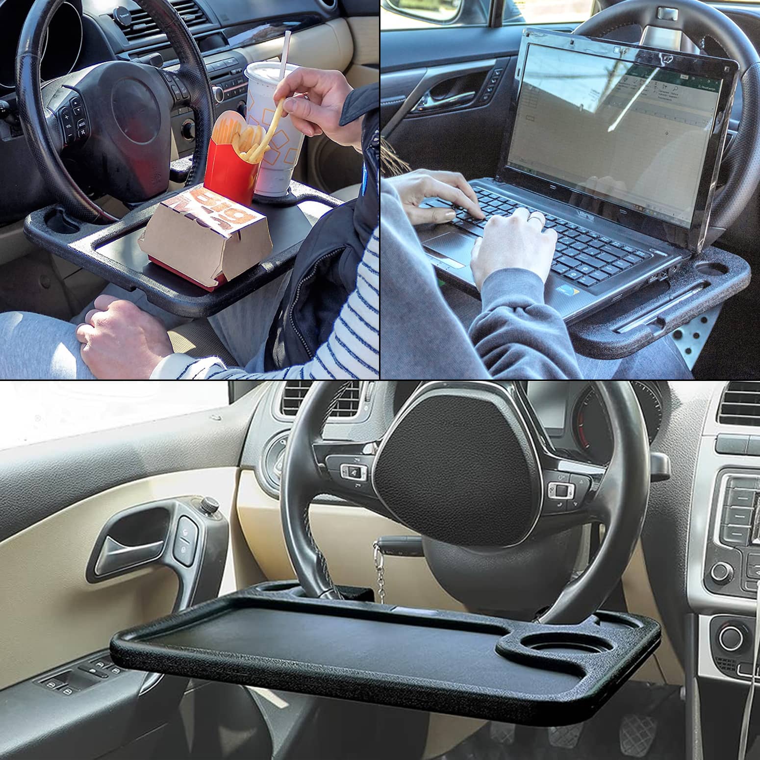 Car Steering Wheel Tray / Lap Desk