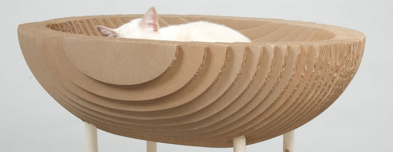 Cardboard Kittypod