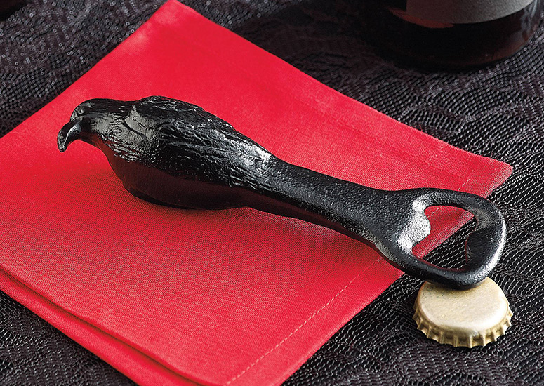 Cast Iron Raven Bottle Opener