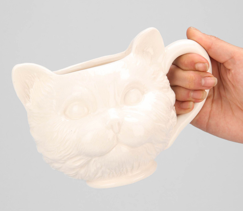 Cat Face Coffee Mug