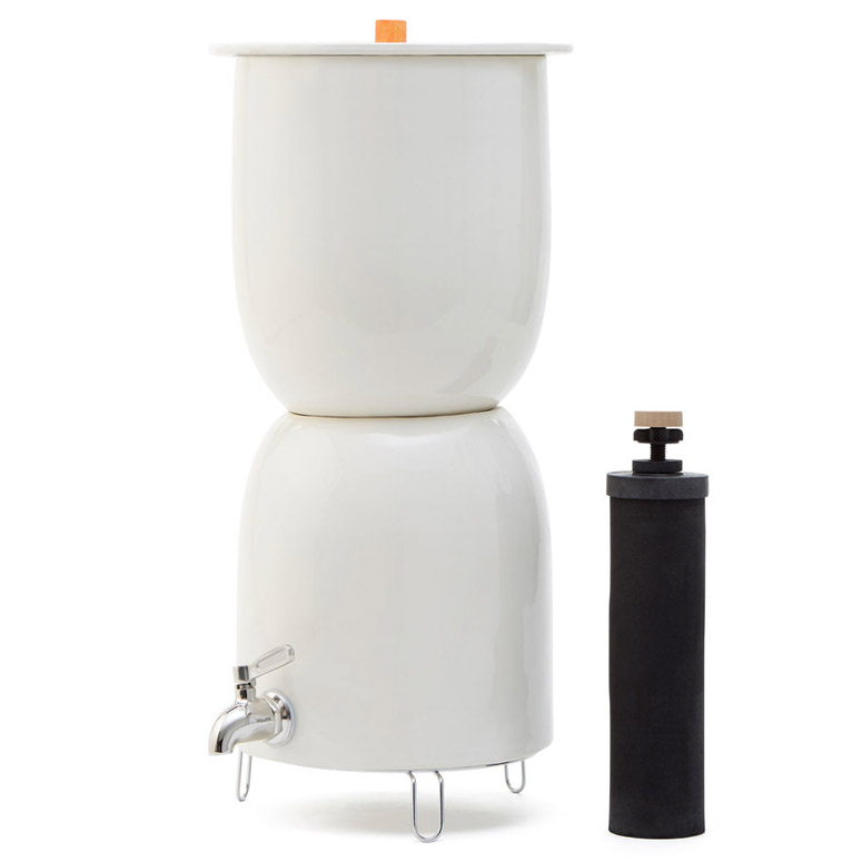 Ceramic Water Dispenser With Built-In Berkey Water Filter