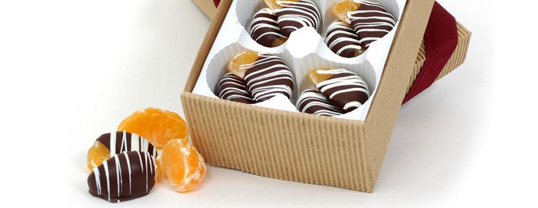 Chocolate-Dipped Clementines