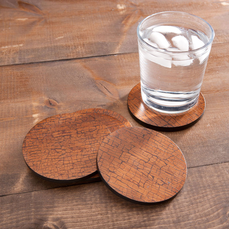 Cinnamon Bark Coasters