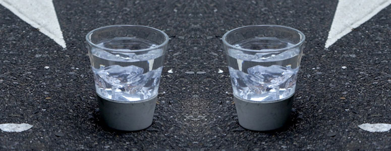 City Rain - Concrete and Glass Tumblers