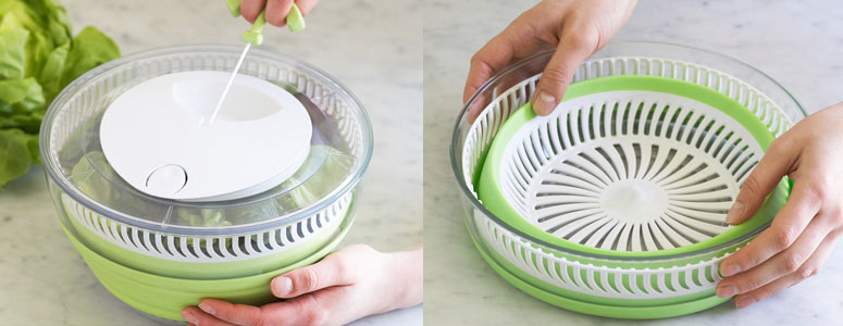 Collapsible Salad Spinner