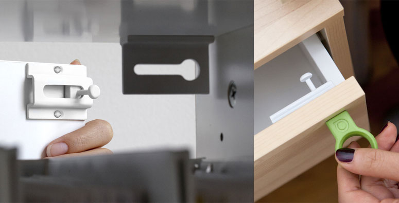 Covert - Magnetic Security Drawer Latch