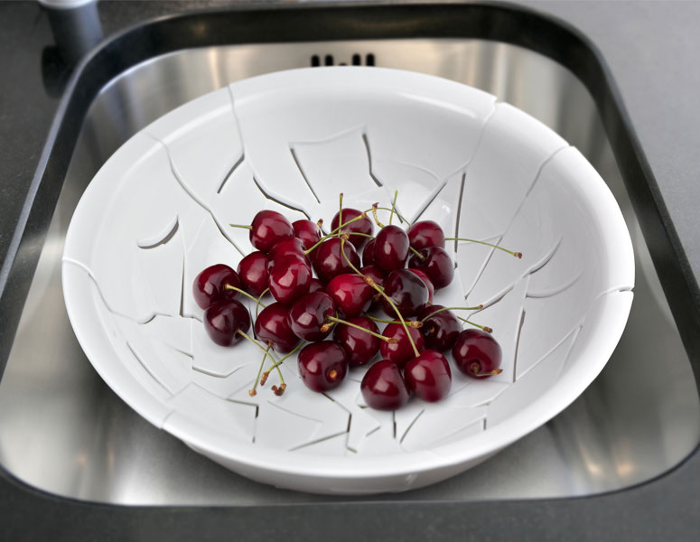 Cracked Up Colander