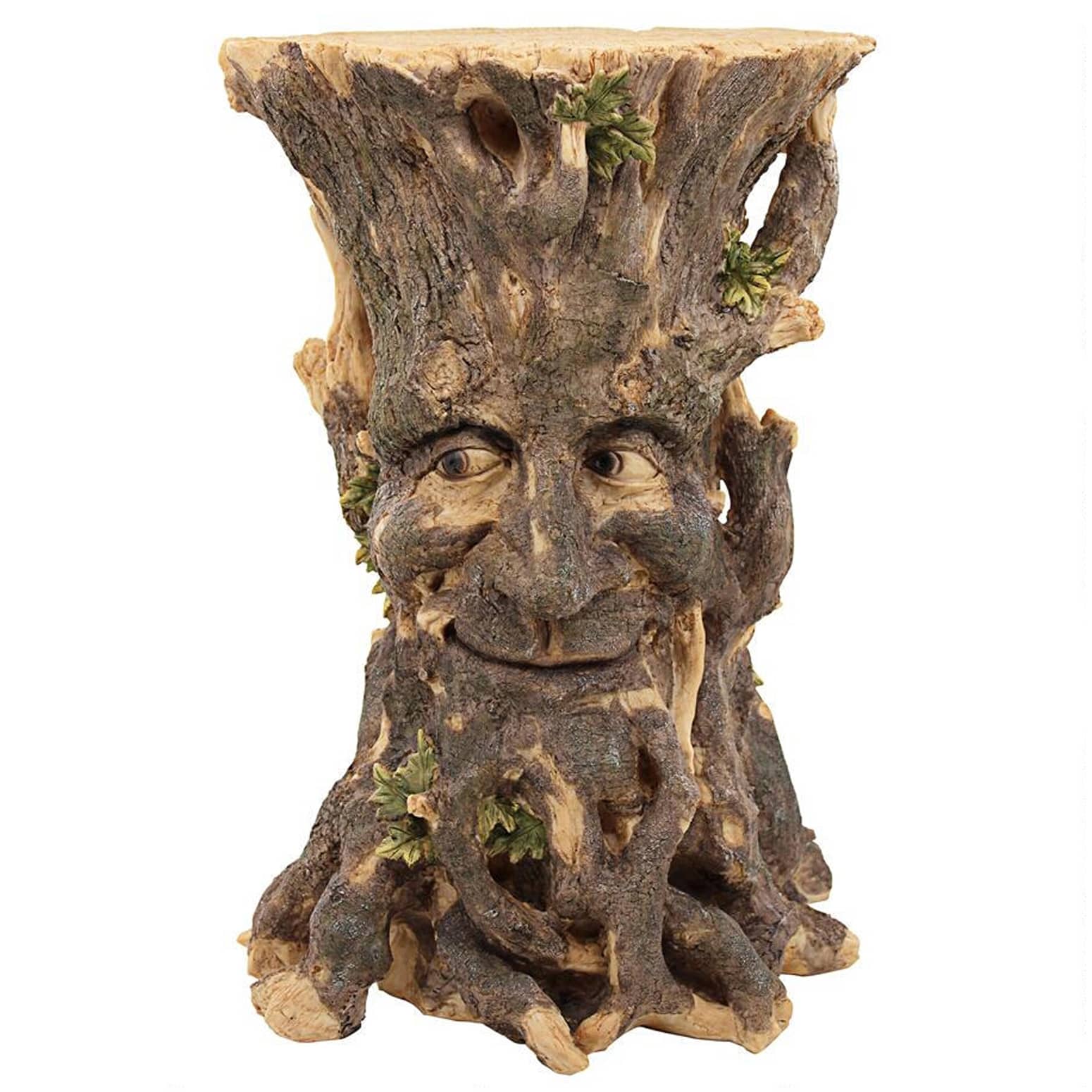 Craggy Bark Tree Ent Side Table