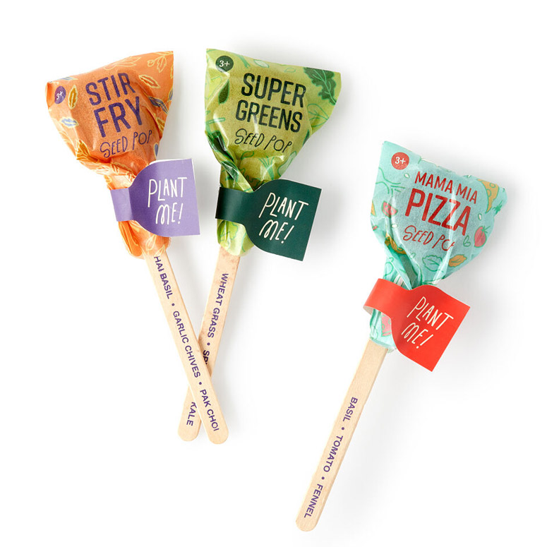 Culinary Seed Lollipops