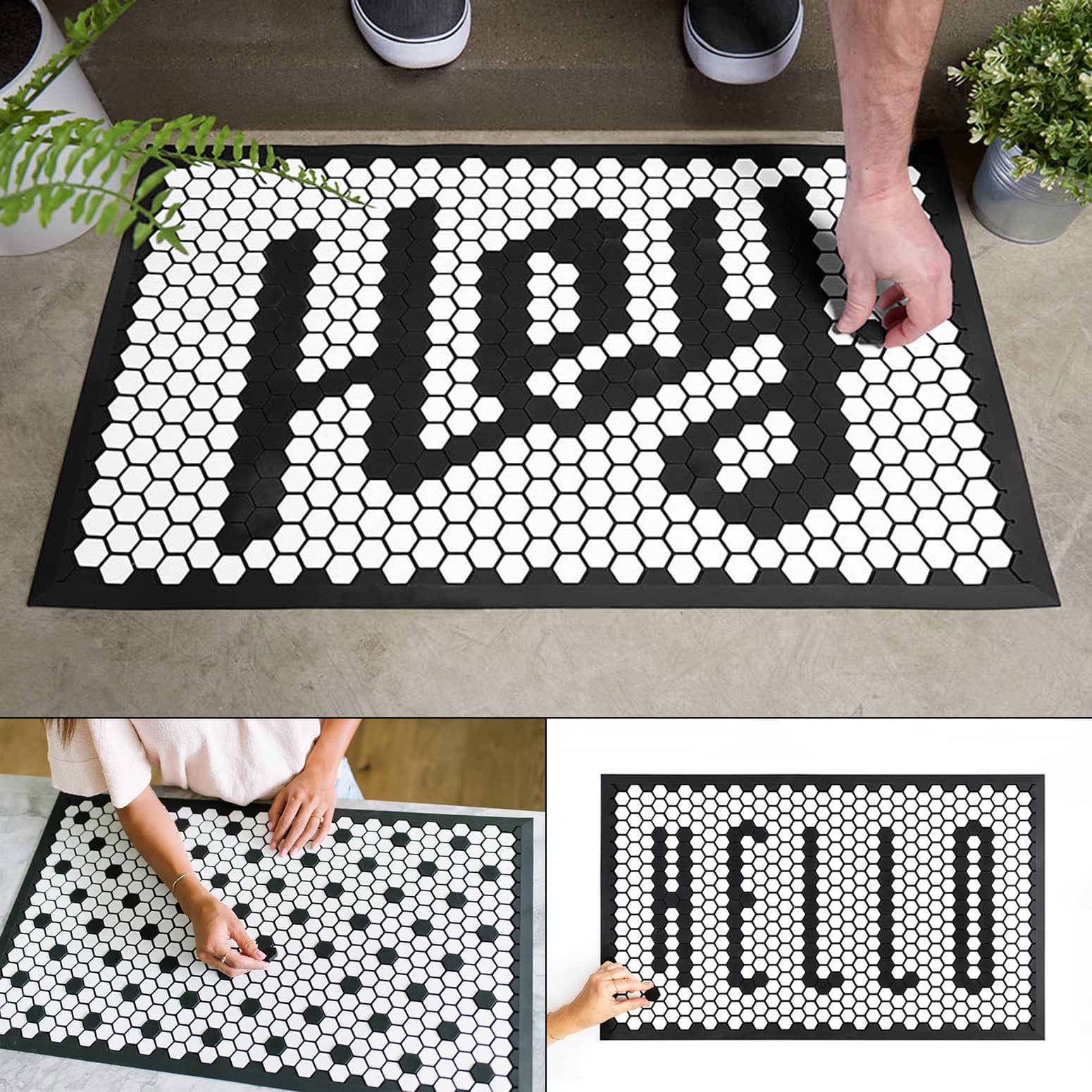 Customizable Tile Floor Mat