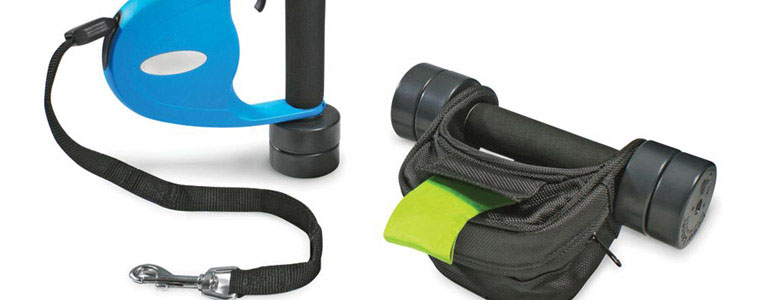 Dog Leash Dumbbells