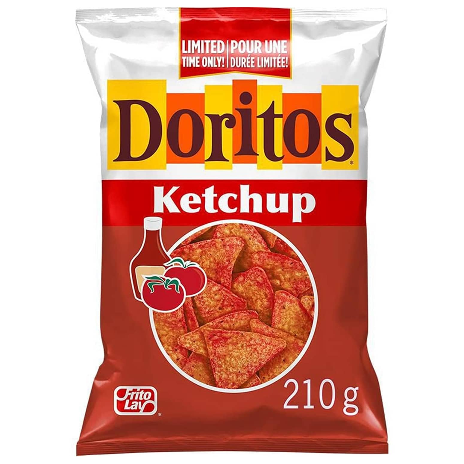 Doritos Ketchup Flavored Tortilla Chips From Canada