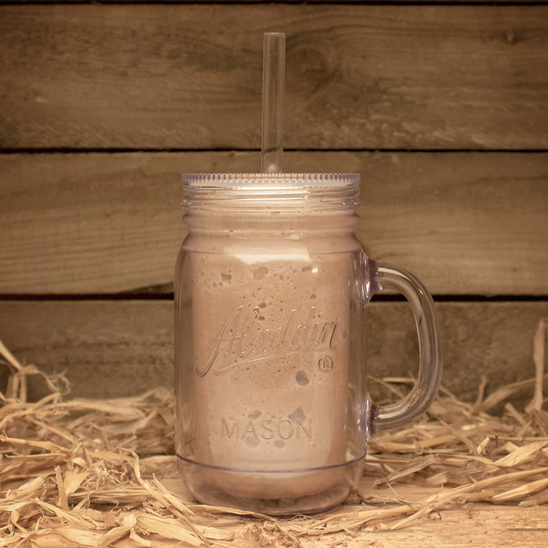 Moretoes Mason Jar Cups with Lids and Straws, 4pcs 16oz Glass Iced Coffee  Cups, Drinking Glasses Set…See more Moretoes Mason Jar Cups with Lids and