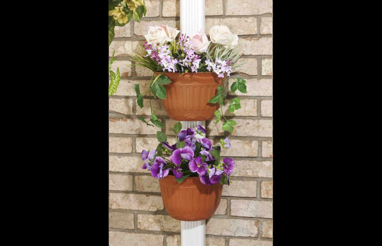 Down Spout Planters