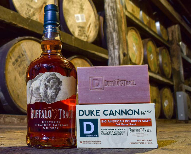 Duke Cannon Buffalo Trace Bourbon Bar Soap - Oak Barrel Scented