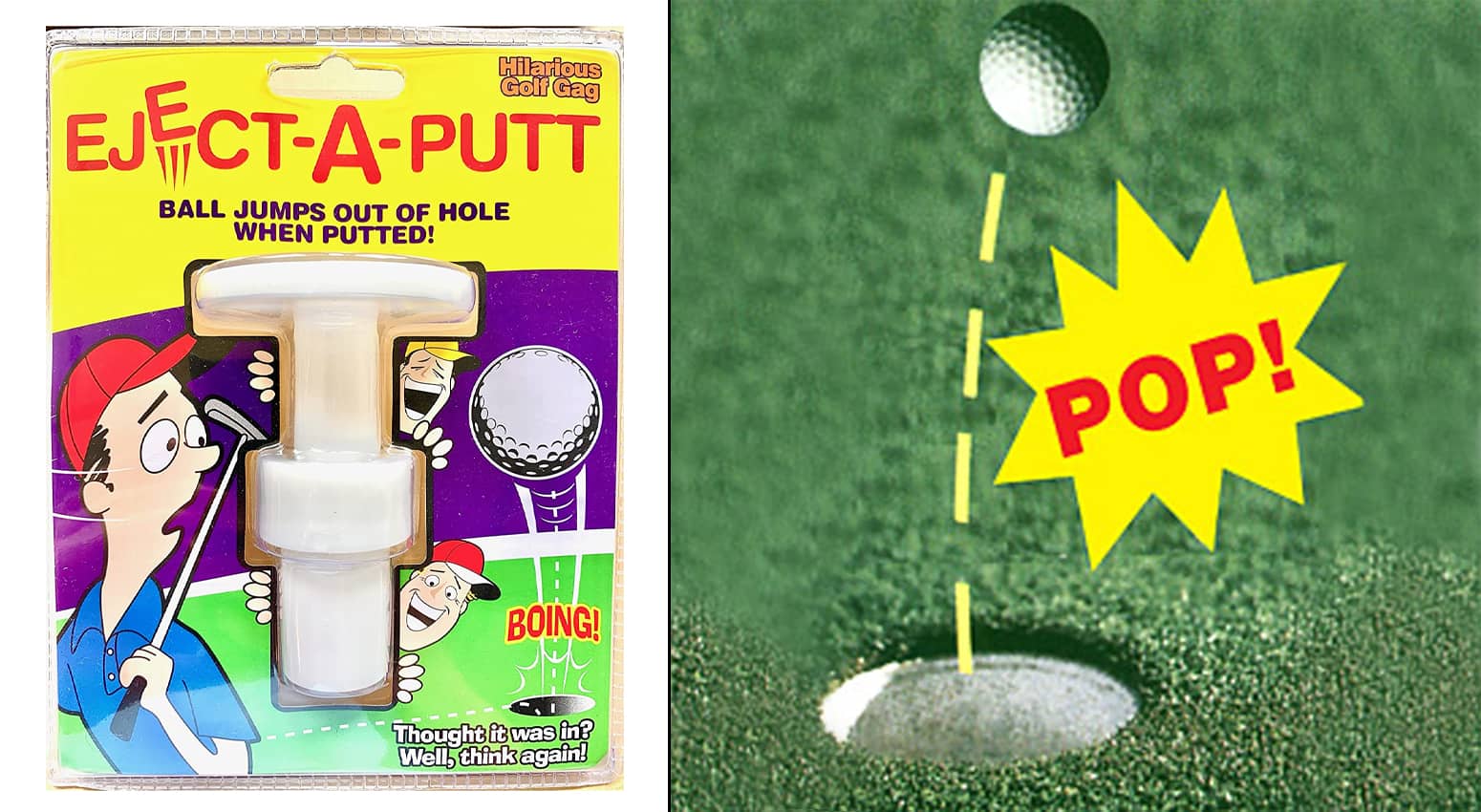 Eject-A-Putt - Pops a Golf Ball Out of the Hole!
