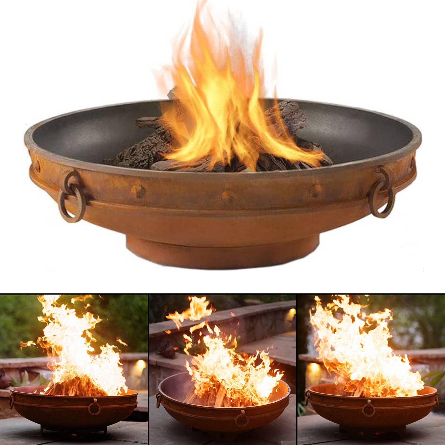 Emperor Wood-Burning Fire Pit