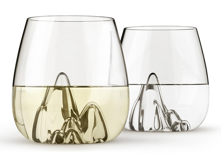 Escape - Mountainous Glass Tumblers