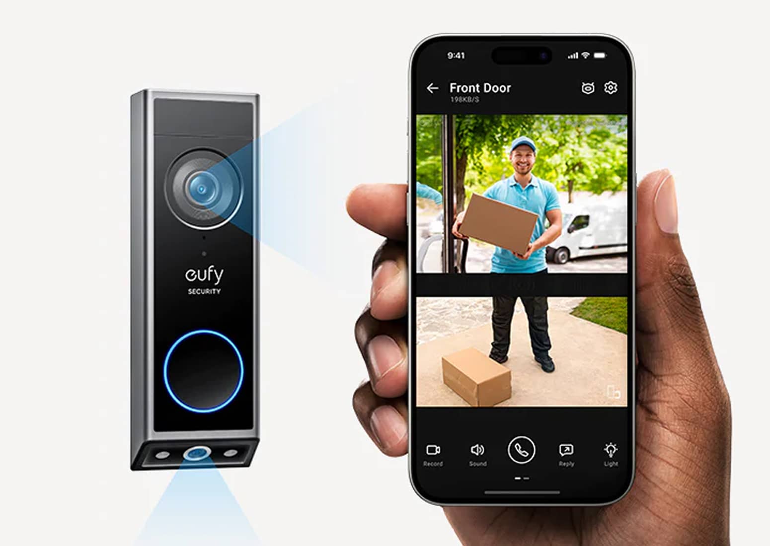 Eufy Security Dual Camera Video Doorbell