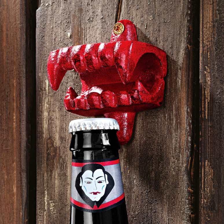 Fangs of the Vampire Cast Iron Bottle Opener