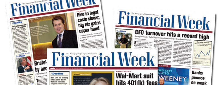 FREE - Financial Week - Newspaper of Corporate Finance