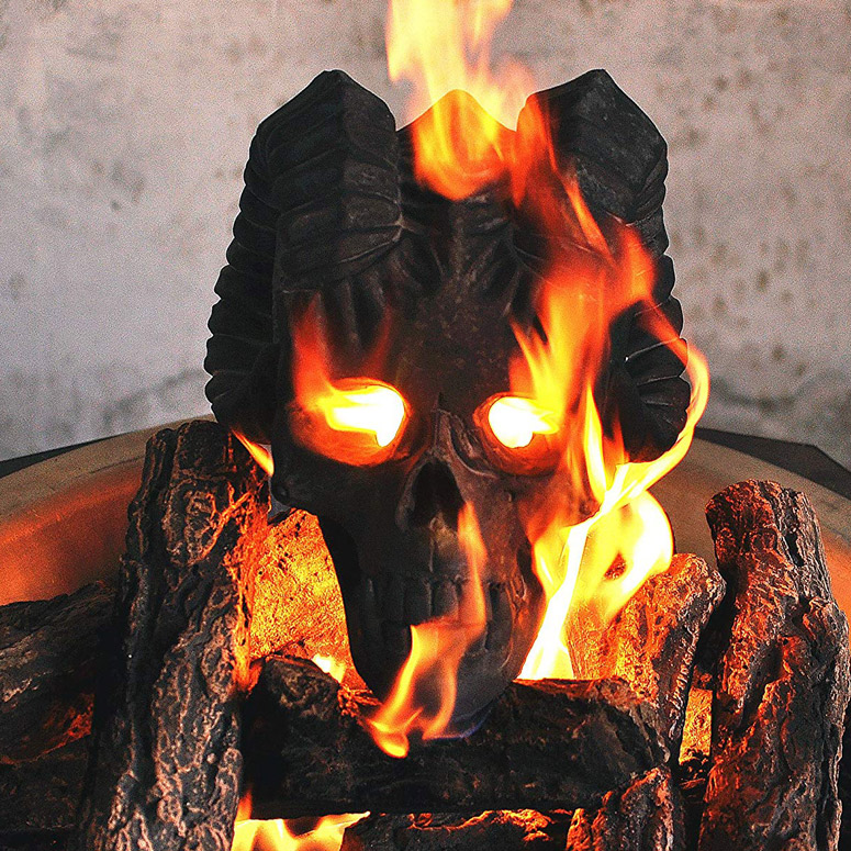 Fire Pit Demon Skull