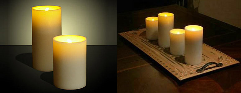 Flameless LED Candles - Blow On, Blow Off