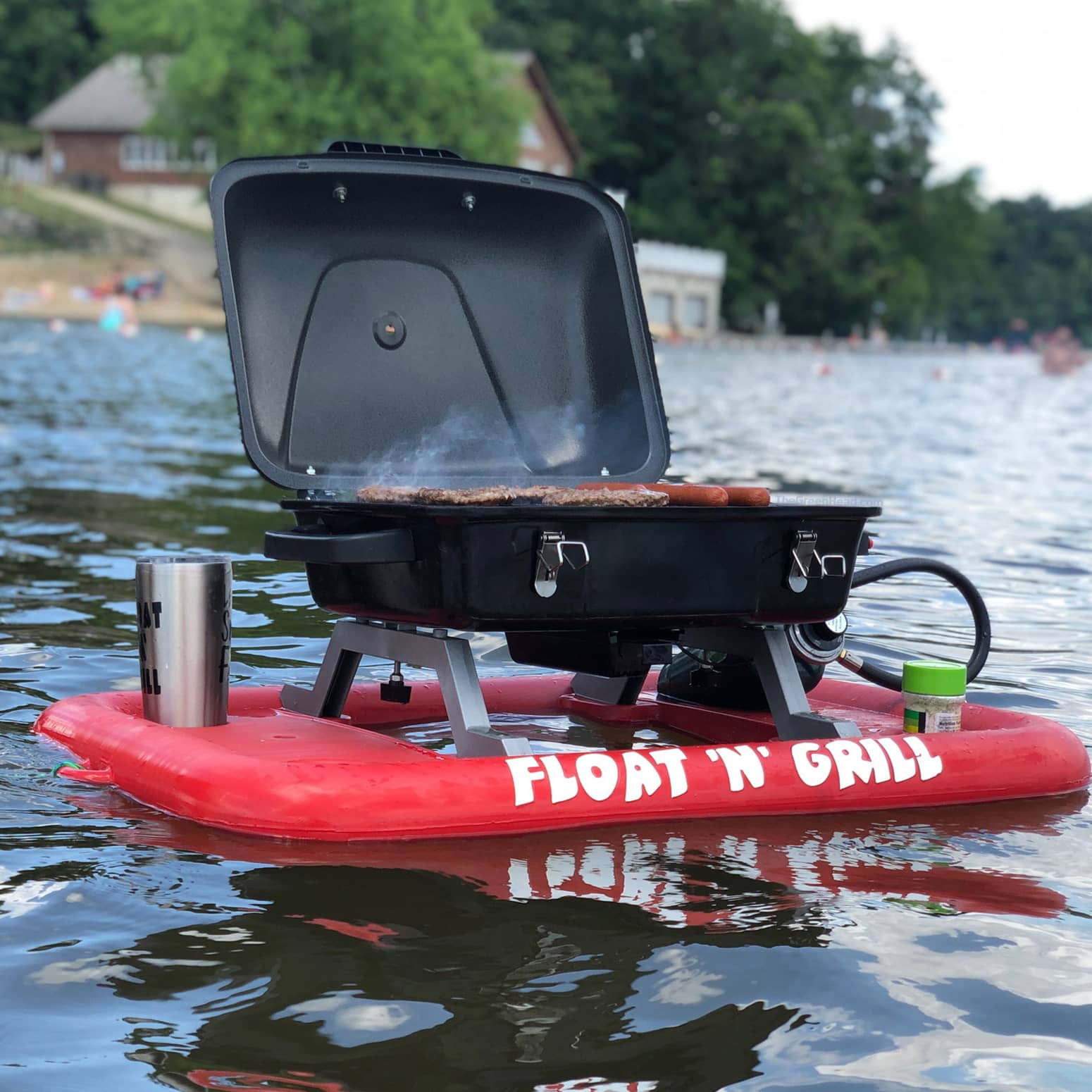 Float 'N' Grill - Portable Propane Floating Grill