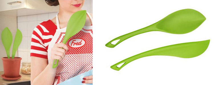 Flora - Pure Silicone Spoon and Spatula Set