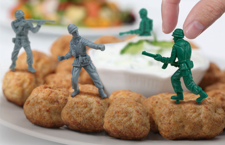 Food Fighters - Plastic Army Men Party Picks