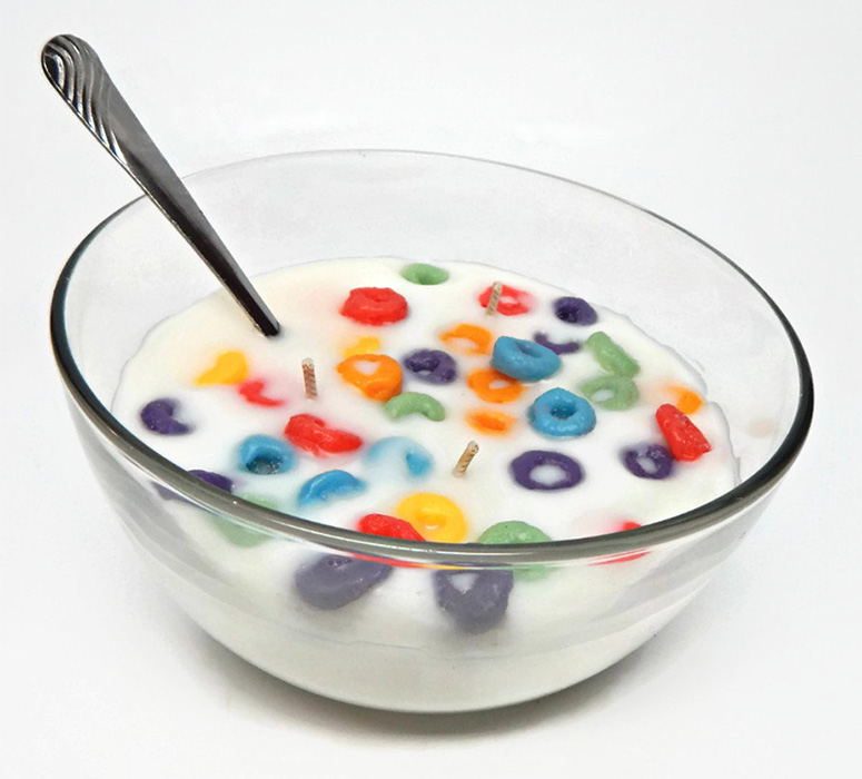 Froot Loops Scented Cereal Bowl Candle