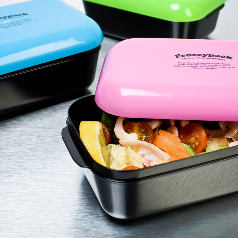 Frozzypack Lunchbox- Chilled Lid Keeps Food Cool and Fresh