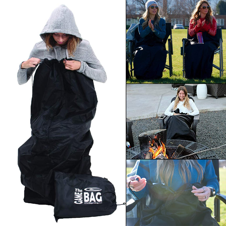 Game Bag - Wearable Waterproof and Windproof Outdoor Blanket