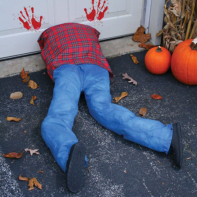 Garage Guillotine - Headless Body Halloween Prop