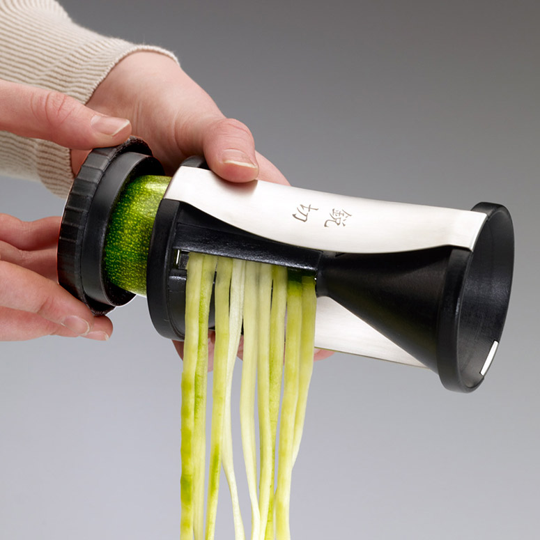 Gefu Spiral Vegetable Cutter - Create Julienne and Raw Pasta