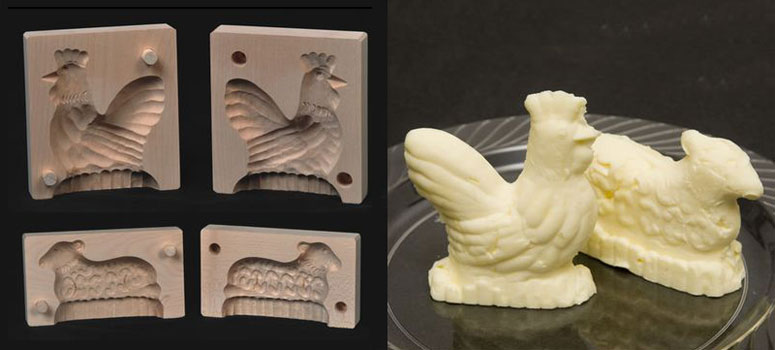 German Butter Molds