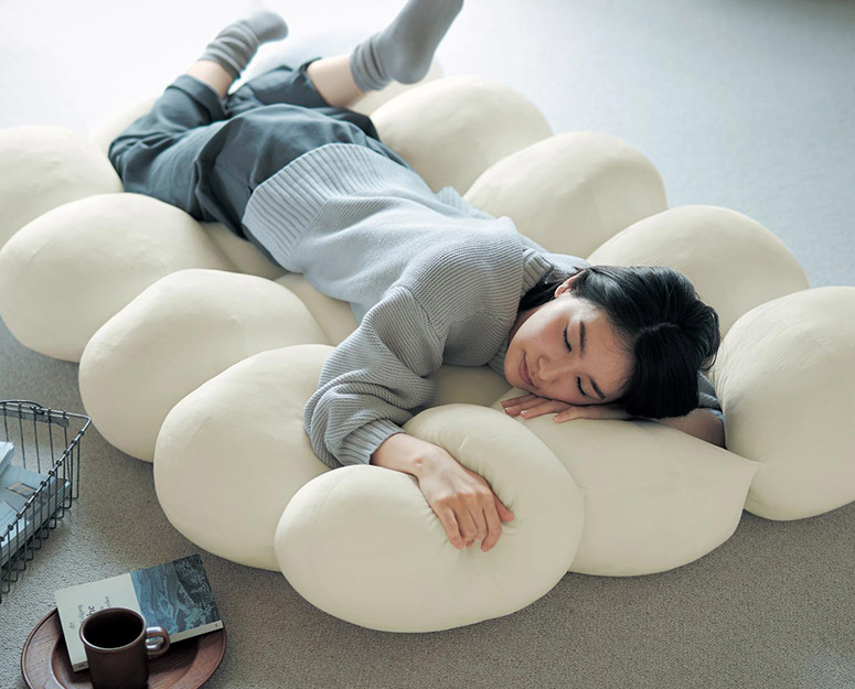 Giant Fluffy Cloud Nap Cushion