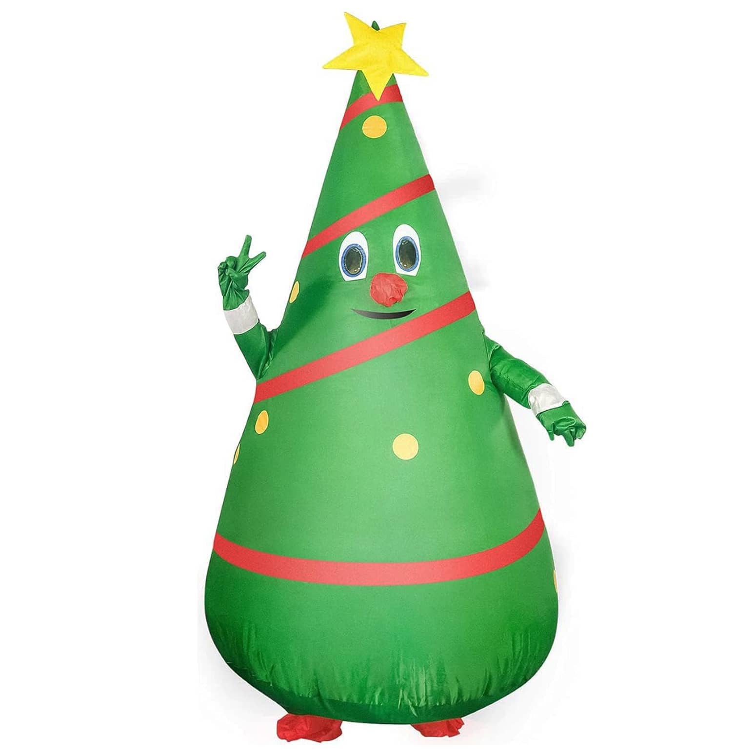 Giant Inflatable Christmas Tree Costume
