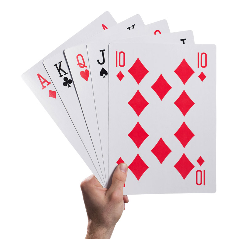 Giant Playing Cards The Green Head