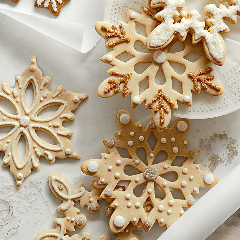 Giant Snowflake Stainless-Steel Cookie Cutters
