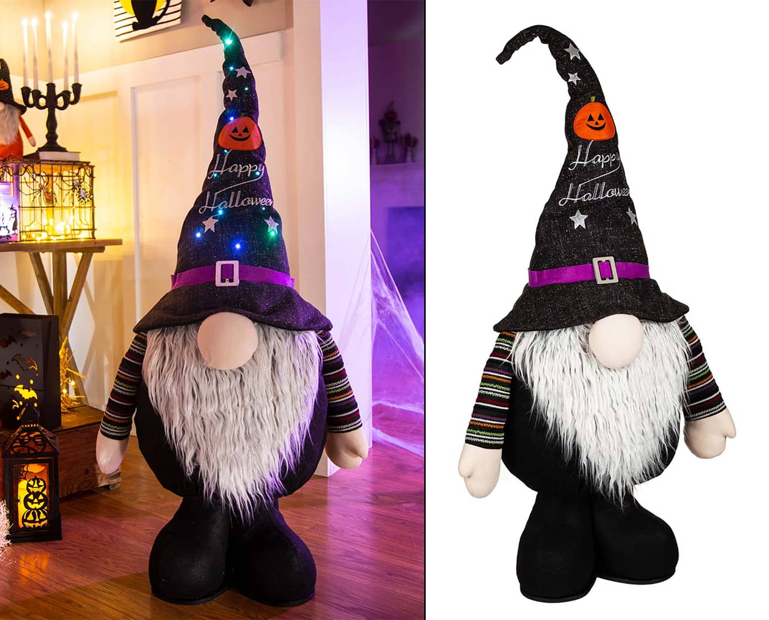 Gigantic Halloween Gnome Statue