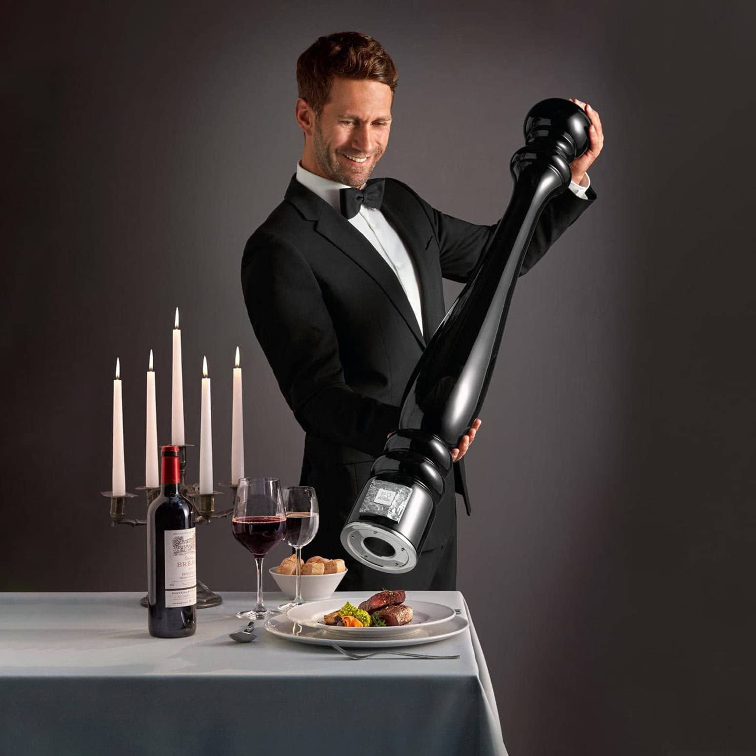 Gigantic Peugeot Paris Prestige Pepper Mill - 3.5 Feet Tall!