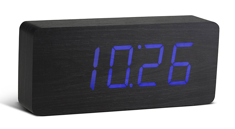 Gingko Slab Click Clock