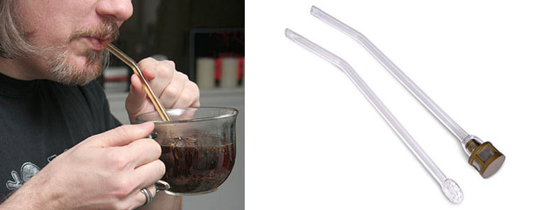 Glass Filter Straws for Coffee and Tea