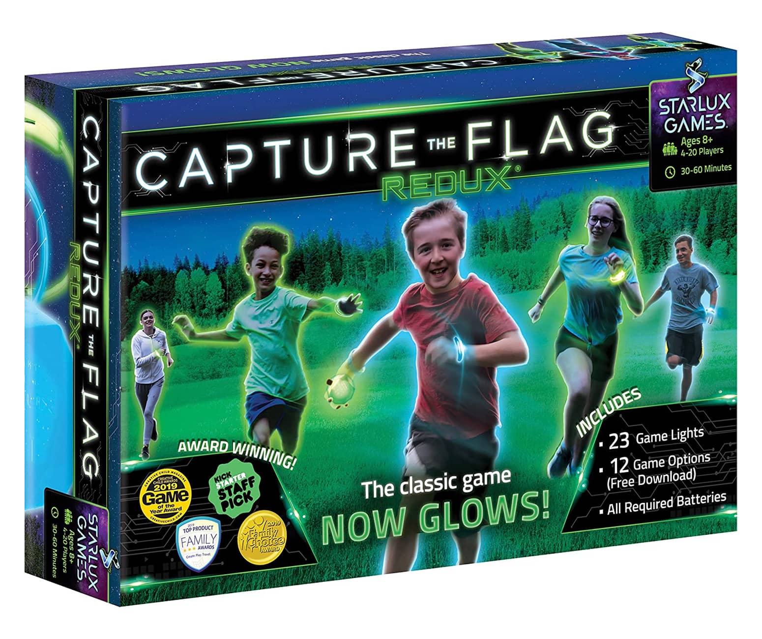 Glow-in-the-Dark Capture the Flag Game