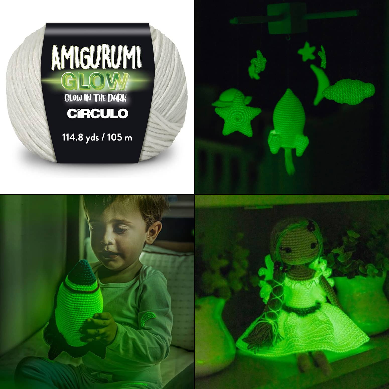 Glow-in-the-Dark Yarn