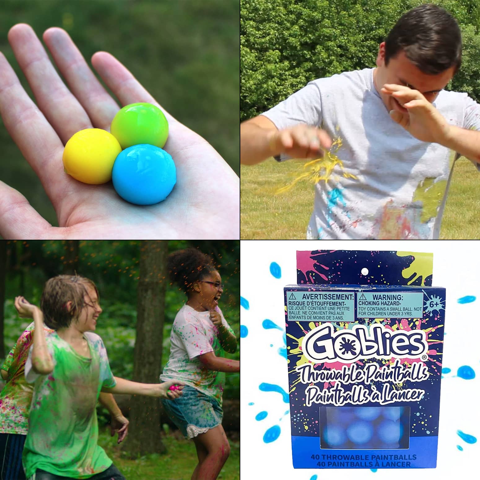 Goblies Throwable Paintballs 40ct - Green : Target