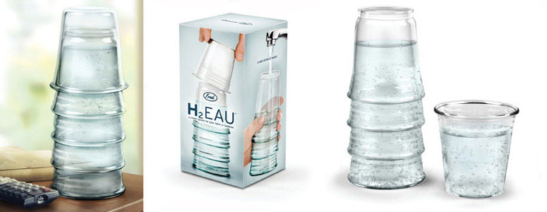 H2Eau Carafe and Glass