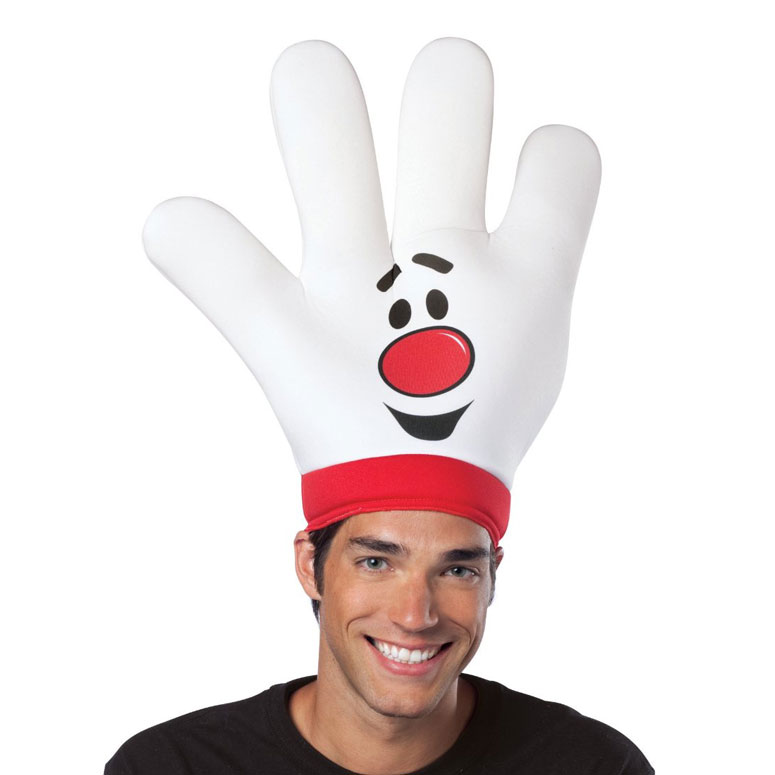Hamburger Helper Hand Hat