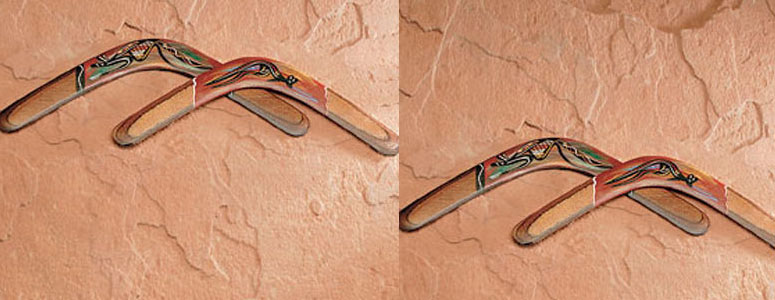 Handcrafted Aboriginal Boomerangs